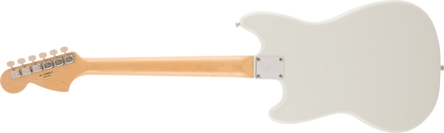 Fender Made in Japan Traditional 60s Mustang, Rosewood Fingerboard in Olympic White