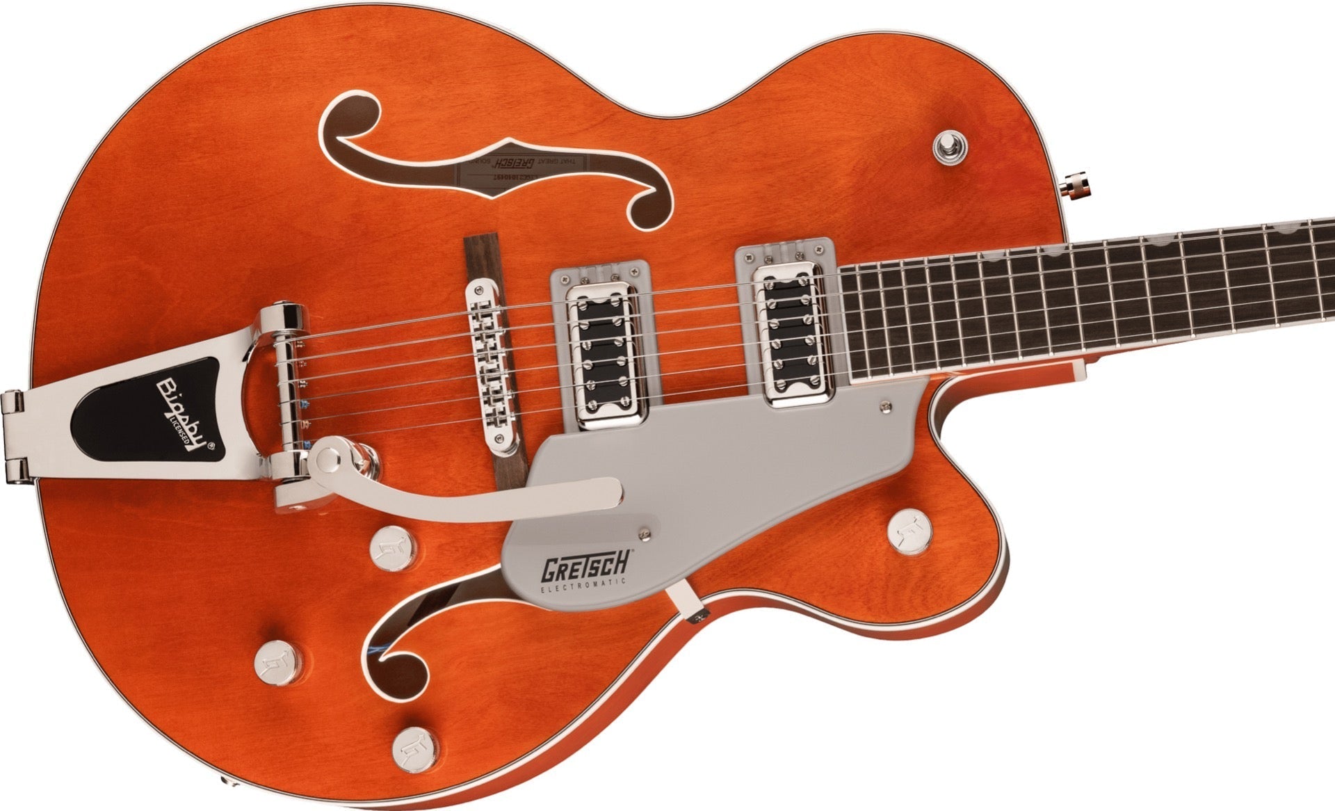 Gretsch G5420T Electromatic Classic Hollow Body Single Cut with Bigsby in Orange Stain