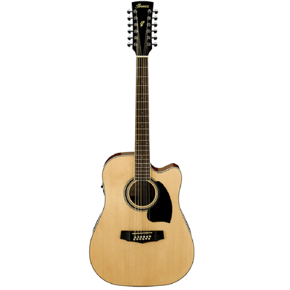 Ibanez PF1512ECE 12 String Acoustic Guitar in Natural High Gloss