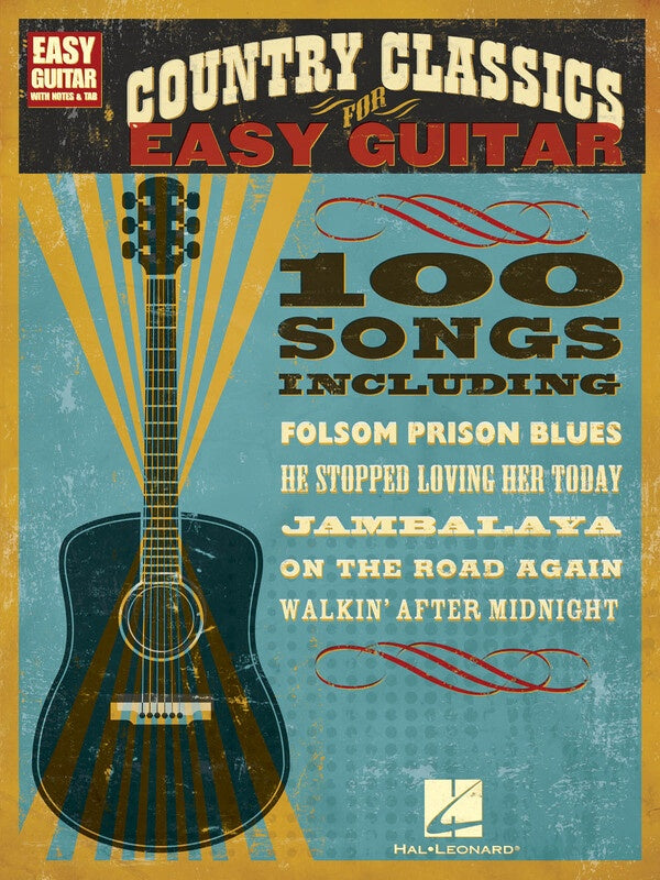 Country Classics For Easy Guitar Notes And Tab