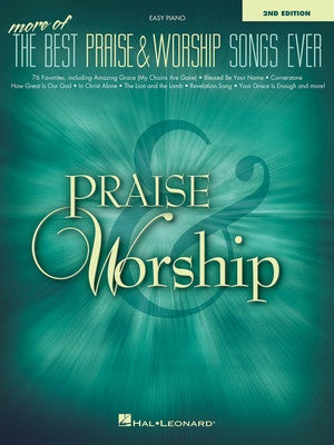 MORE OF THE BEST PRAISE & WORSHIP SONGS EVER EASY PIANO