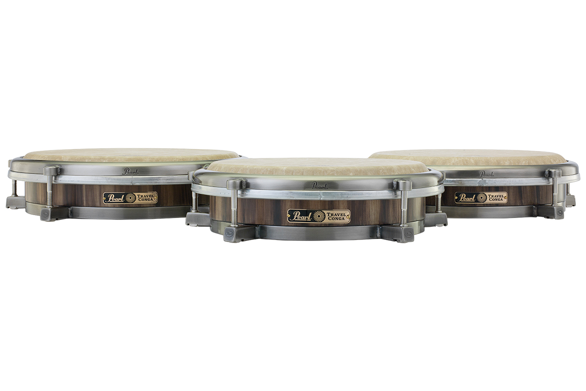Pearl PTC1175N Percussion Travel 11.75" Conga in Caramel Brown