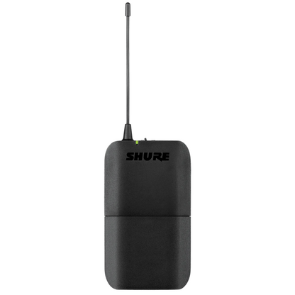 Shure Wireless Lapel Mic System BLX1 Tx; CVL-B/C Mic; BLX4 Rx Auto Setup 614-638MHz