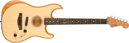 Fender American Acoustasonic Stratocaster, Ebony Fingerboard in Natural