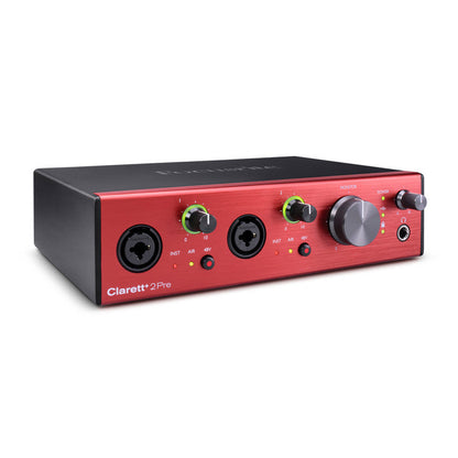 Focusrite Clarett+ 2Pre 10 In & 4 Out Audio Interface