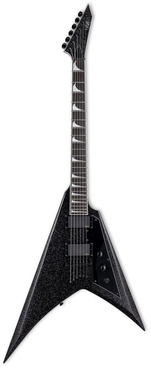 ESP LTD Kirk Hammett V in Black Sparkle