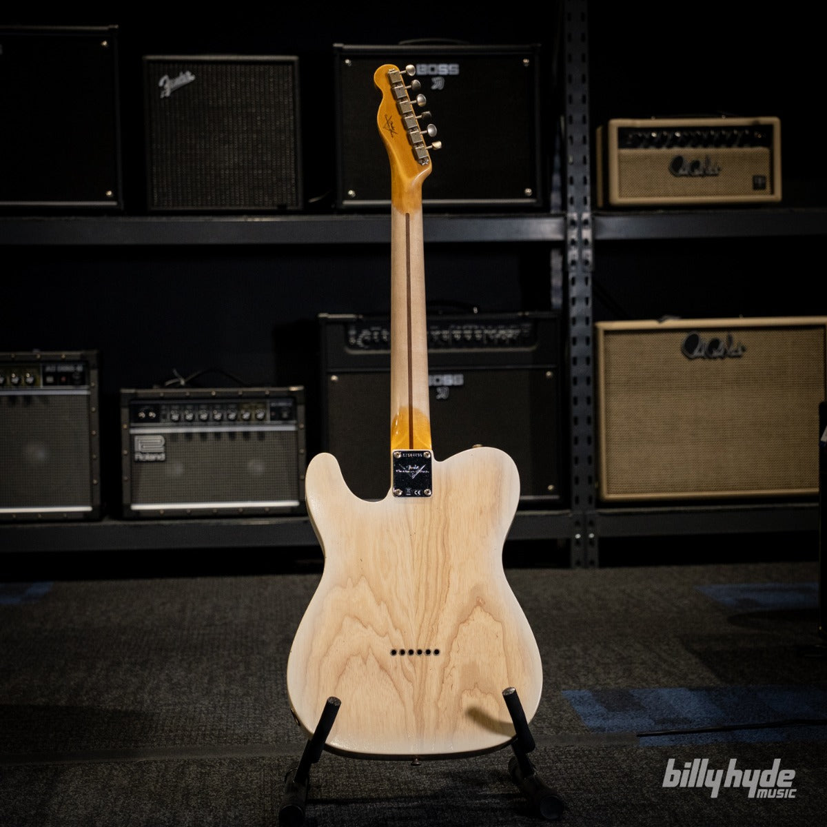 Fender Custom Shop 1959 Telecaster Journeyman Relic Electric Guitar in Natural Blonde