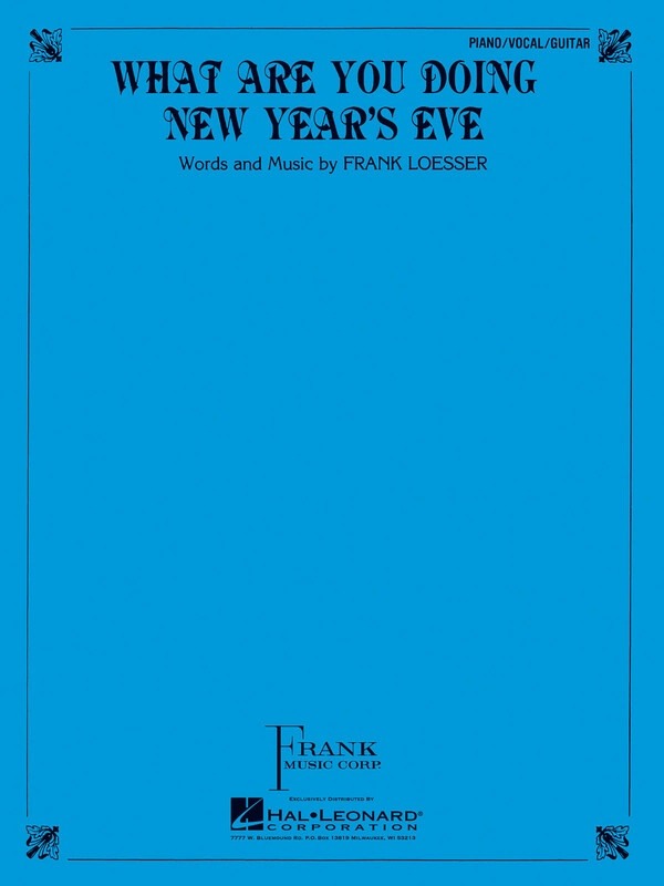What Are You Doing New Years Eve Single Sheet