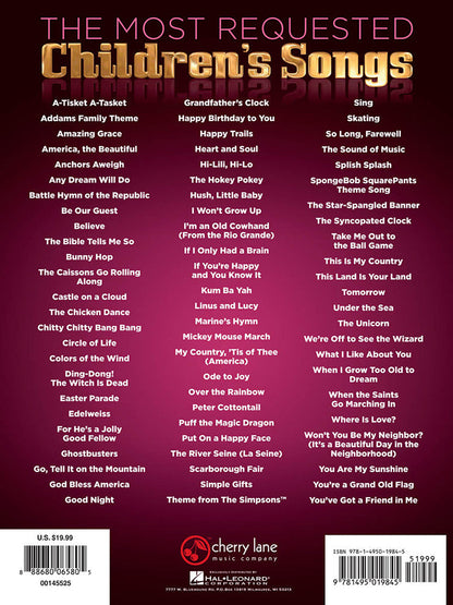 The Most Requested Children's Songs PVG