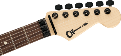 Charvel Pro-Mod San Dimas Style 1 HH FR RW, Rosewood Fingerboard in Satin Ferrari Red