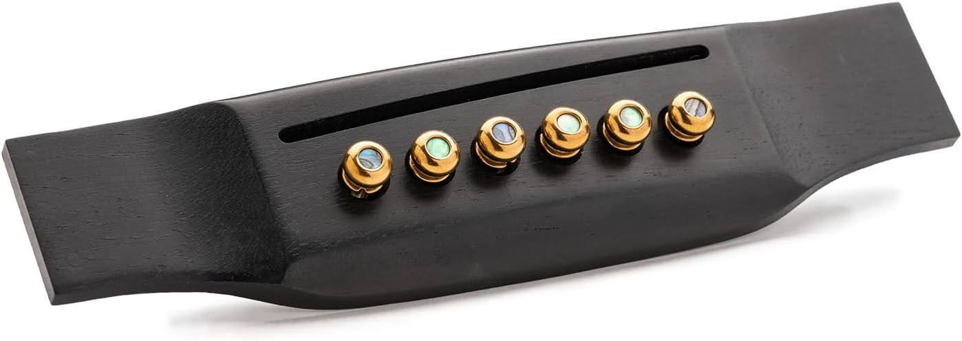 Martin Luxe Liquid Metal Bridge Pins in Gold with Pearl