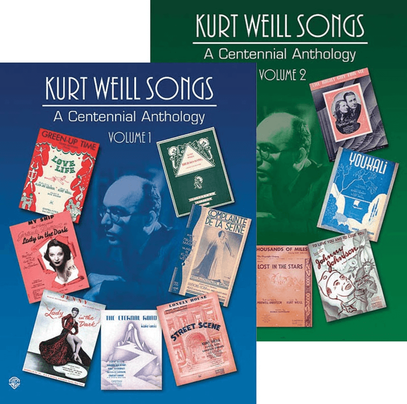 Kurt Weill Songs A Centennial Anthology Volumes 1 & 2 PVG