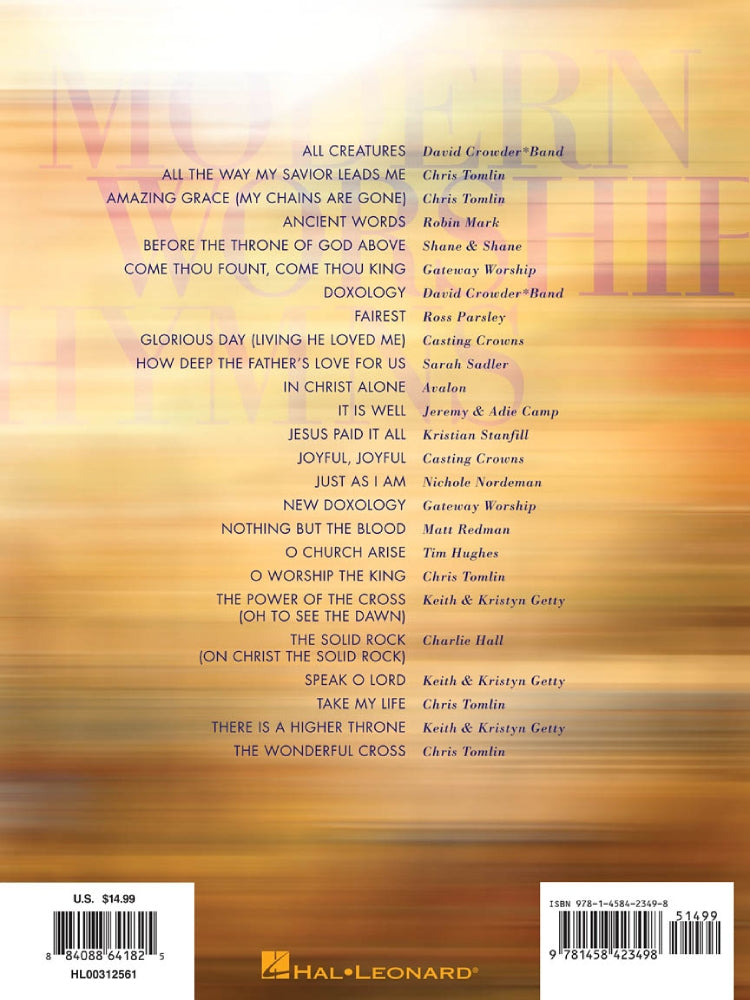 Modern Worship Hymns PVG