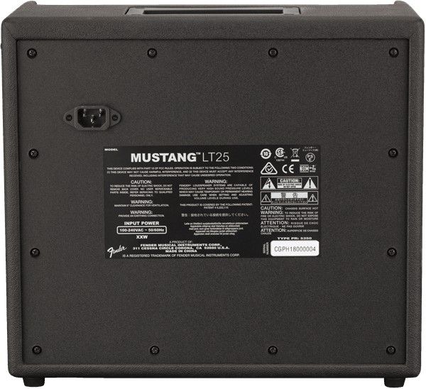 Fender Mustang LT25 1x8" 25W Combo Amp