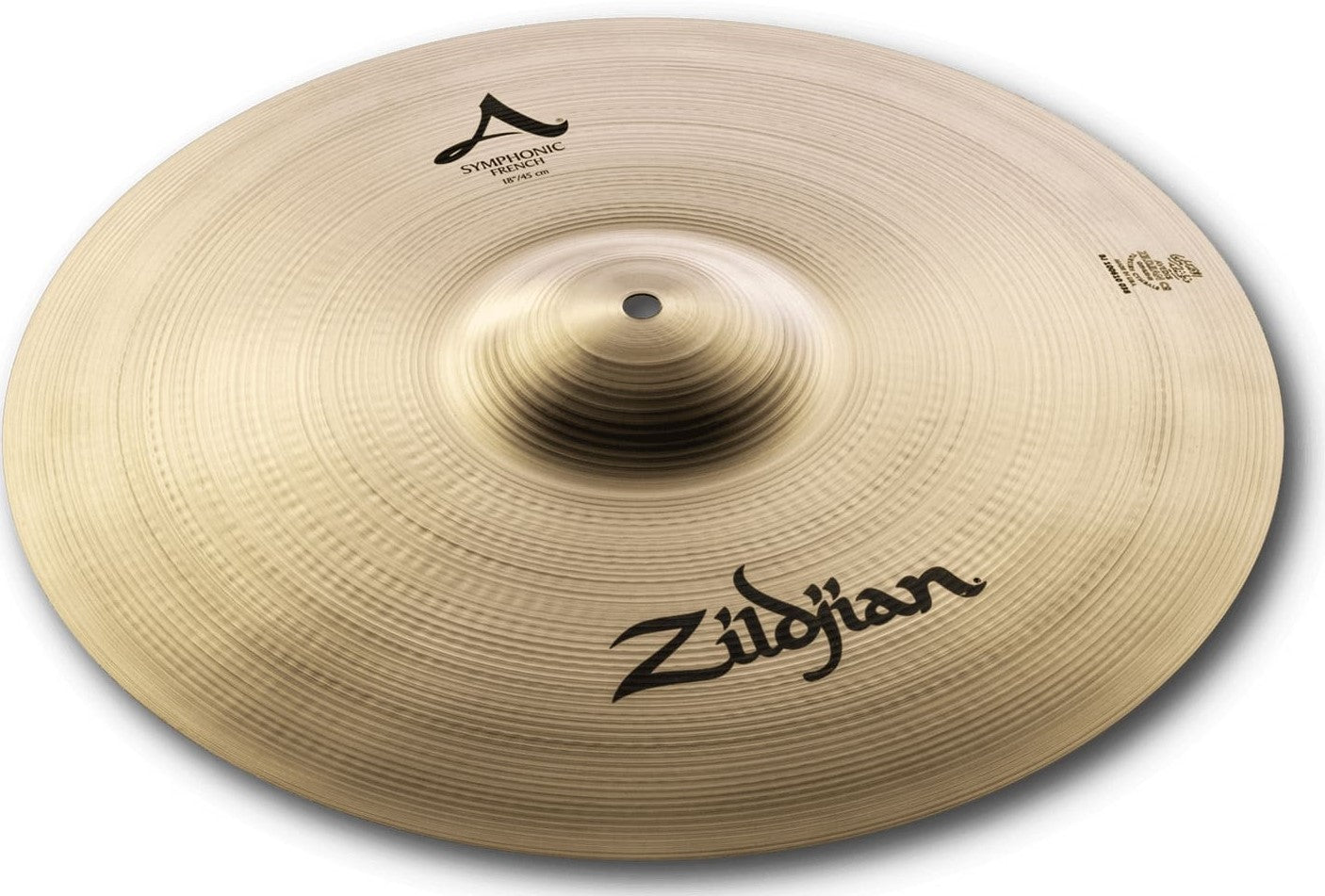 Zildjian A Symphonic French Tone Pair 18"