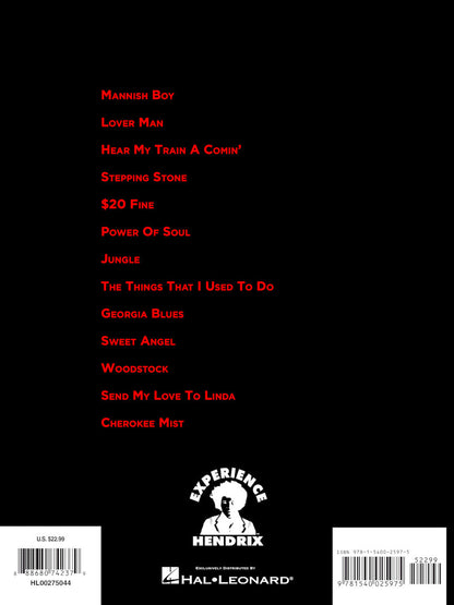 Jimi Hendrix Both Sides Of The Sky Guitar Tab RV