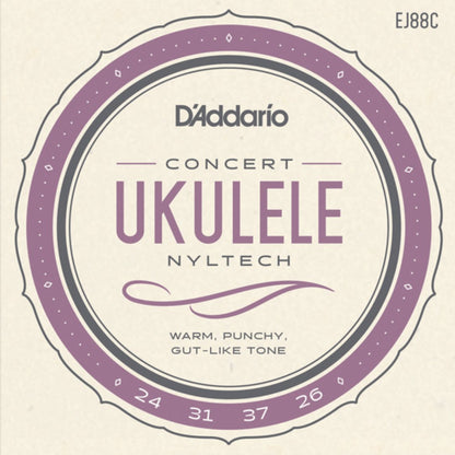 DAddario EJ88C Nyltech Concert Ukulele Strings