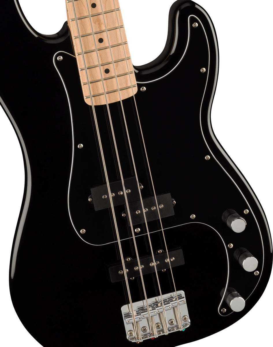 Squier Affinity Series Precision Bass PJ Pack, Maple Fingerboard in Black