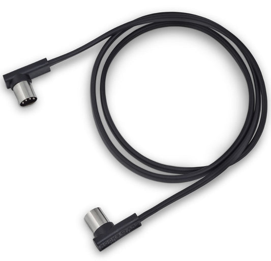 Warwick RockBoard Flat Patch Midi Cable 100cm in Black