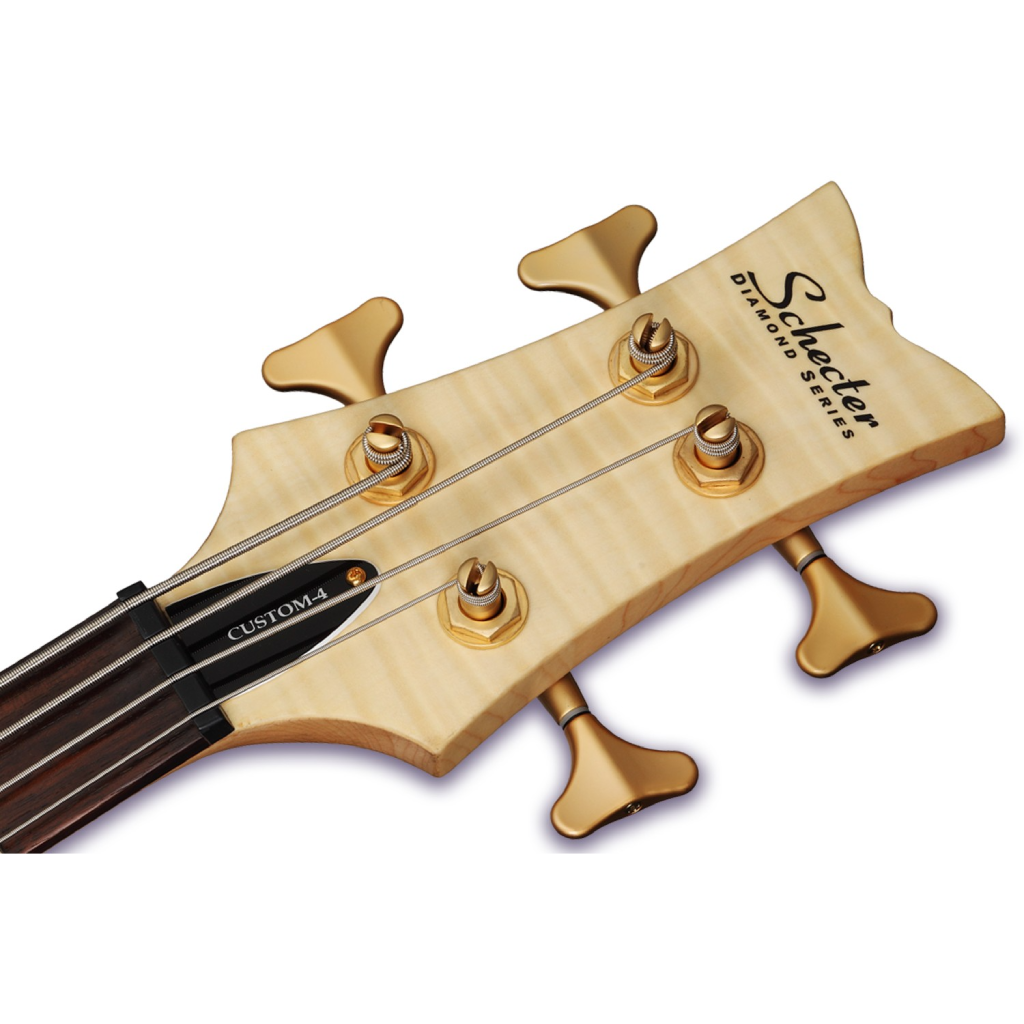 Schecter Stiletto Custom 4 in Natural Satin