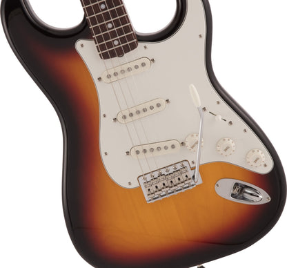 Fender Made in Japan Traditional Late 60s Stratocaster, Rosewood Fingerboard in 3 Color Sunburst
