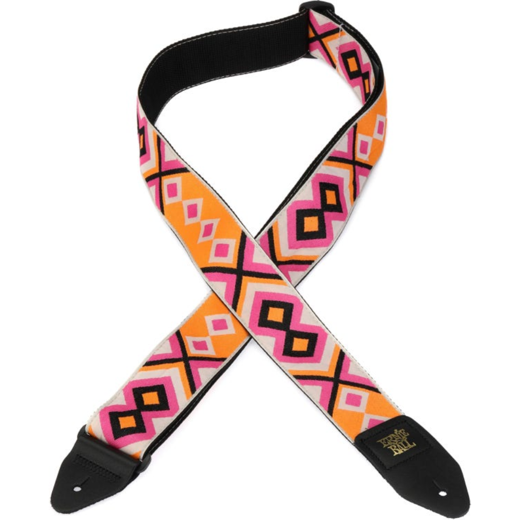 Ernie Ball Classic Jacquard Guitar Bass Strap in Electric Diamond