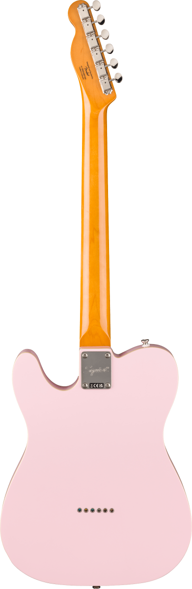 Squier FSR Classic Vibe '60s Custom Esquire, Laurel Fingerboard, Mint Pickguard in Shell Pink
