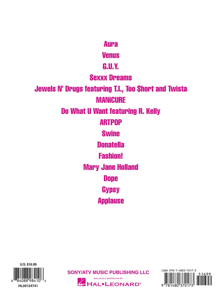 Lady Gaga Artpop PVG