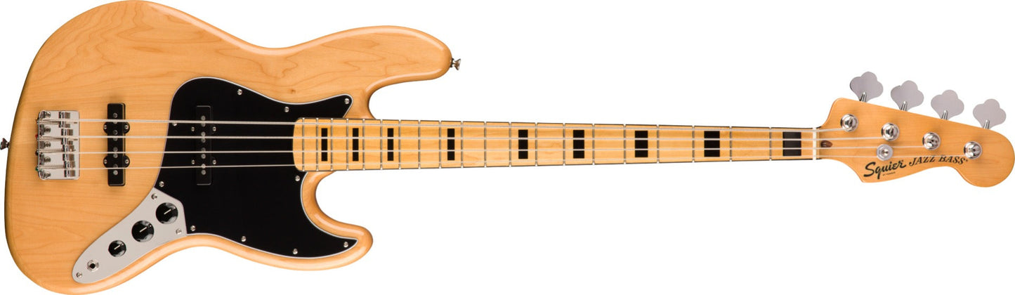 Squier Classic Vibe '70s Jazz Bass, Maple Fingerboard in Natural