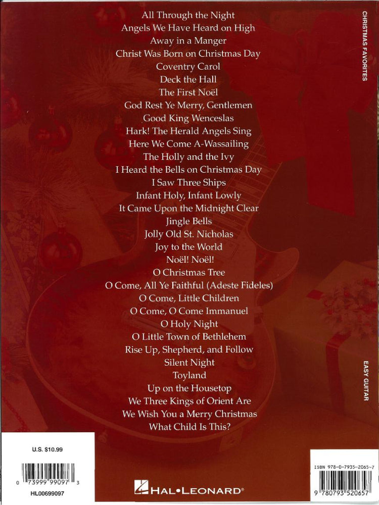 Christmas Favorites 2nd Edition Easy Guitar with Notes & Tab