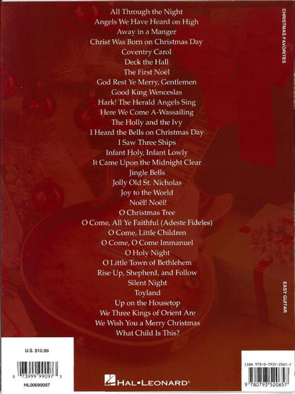 Christmas Favorites 2nd Edition Easy Guitar with Notes & Tab