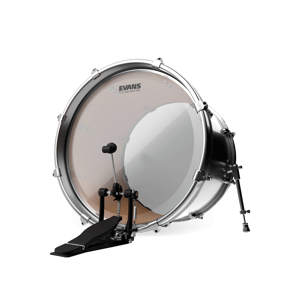 Evans EQ4 Clear 28" Bass Drum Head