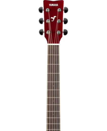 Yamaha FSC TA TransAcoustic Guitar in Ruby Red