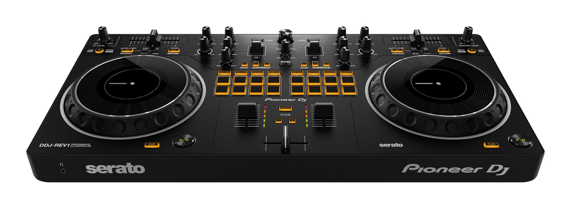 Pioneer DDJ-REV1 Scratch Style 2 Channel DJ Controller in Black
