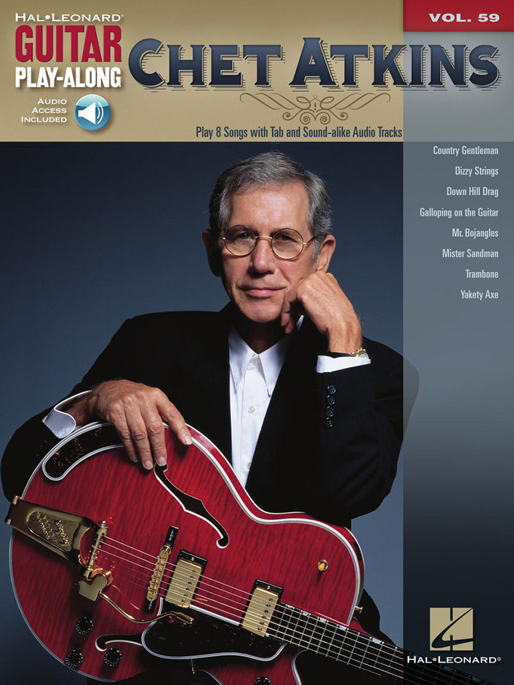 Chet Atkins Guitar Playalong Volume 59 BK/OLA