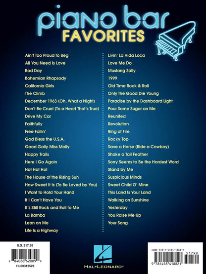 Piano Bar Favorites PVG