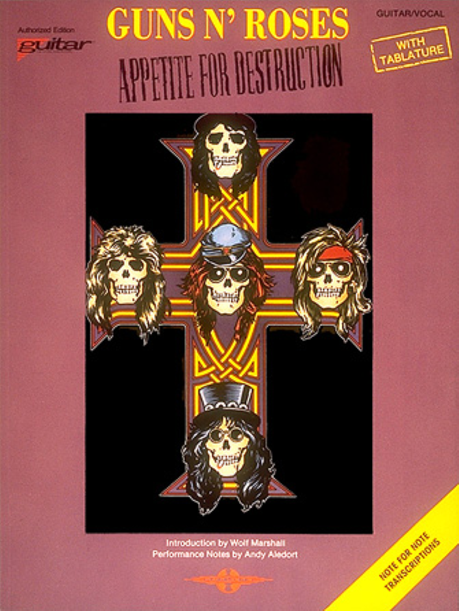Guns N Roses Appetite for Destruction Guitar Tab