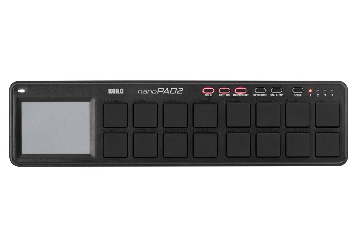 KORG nanoPAD2 Drumpad Controller in Black