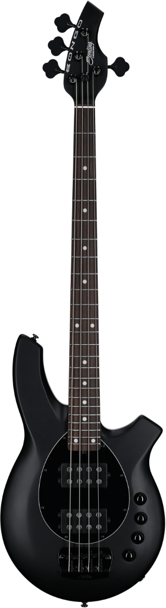 Sterling By Music Man Bongo 4 String Bass Guitar in Stealth Black