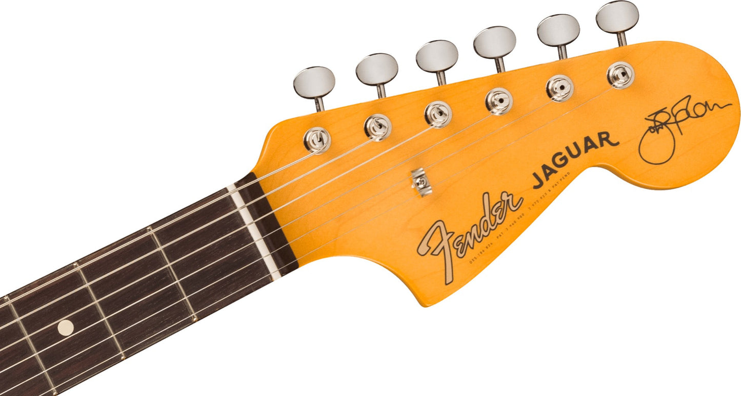 Fender Johnny Marr Jaguar, Rosewood Fingerboard in Olympic White