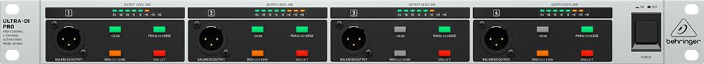 Behringer UltraDI Pro DI4000 DI Box