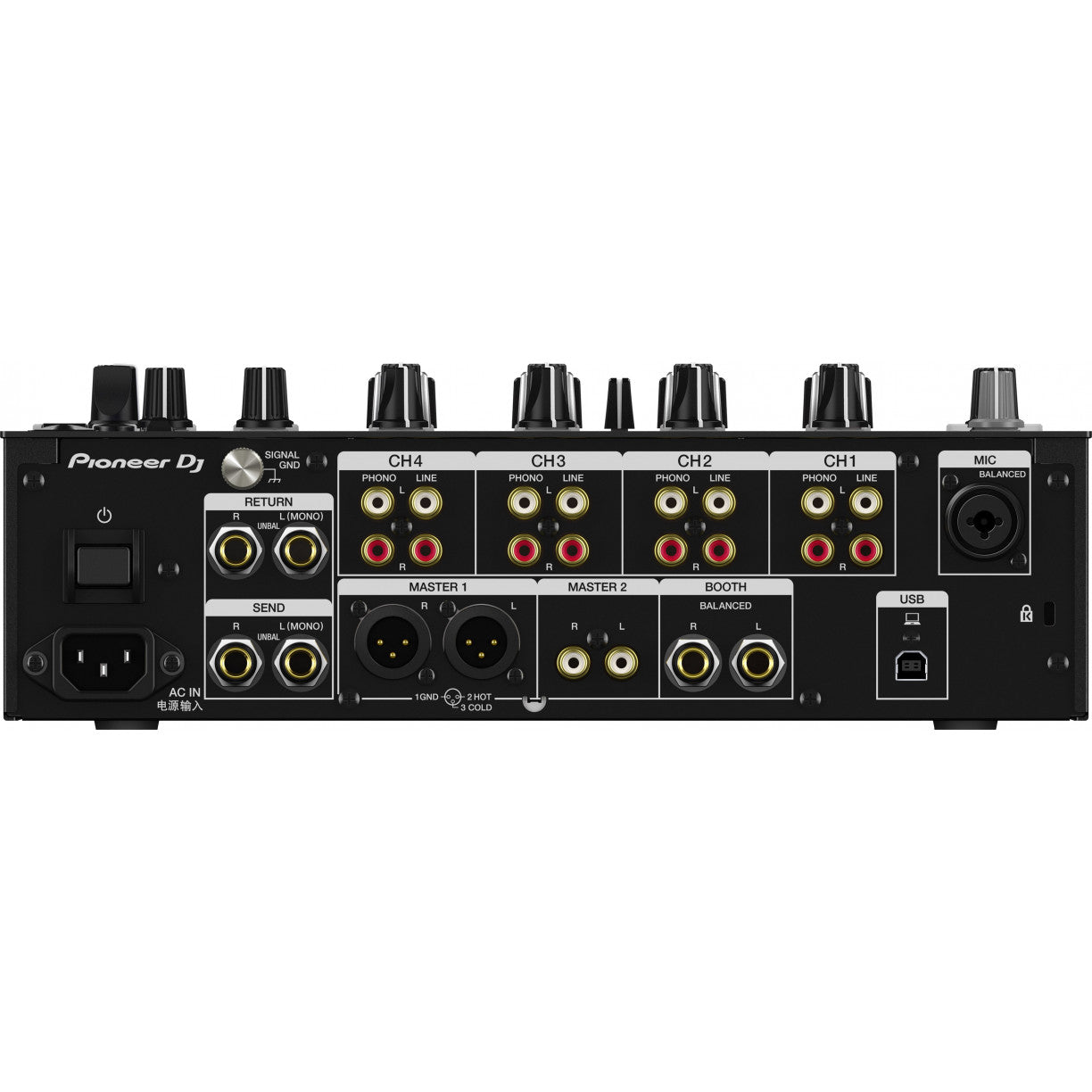 Pioneer DJM-750MK2 4 Channel Performance DJ Mixer