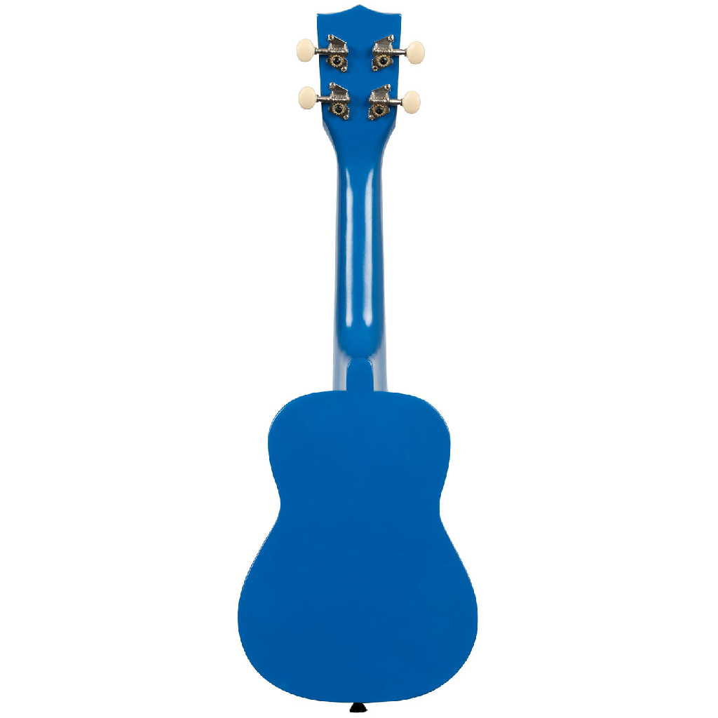 Kala Ukadelic Soprano Ukulele in Blue Ink
