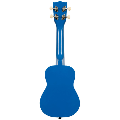 Kala Ukadelic Soprano Ukulele in Blue Ink