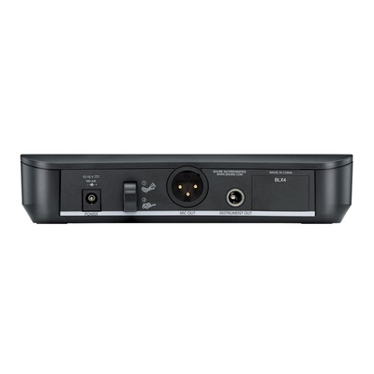 Shure Wireless Headworn Mic System BLX1 Tx; SM31FH Mic; BLX4 Rx Auto Setup 614-638MHz