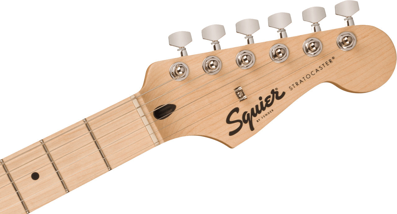 Squier Sonic Stratocaster HSS in Tahitian Coral