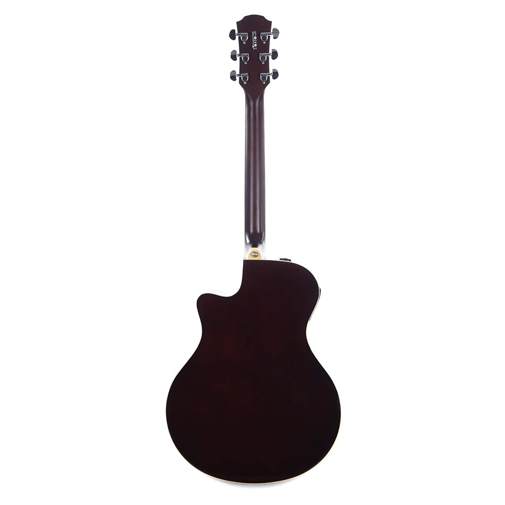 Yamaha APX600FM Thinline Acoustic Electric Guitar in Flamed Maple Amber