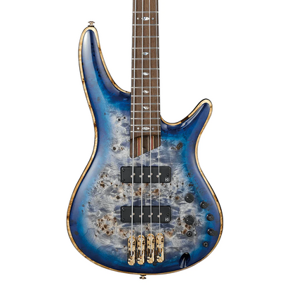 Ibanez SR2600 Premium 4 String Bass Guitar in Cerulean Blue Burst