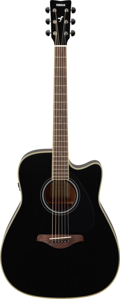 Yamaha FGC TA TransAcoustic Guitar in Black