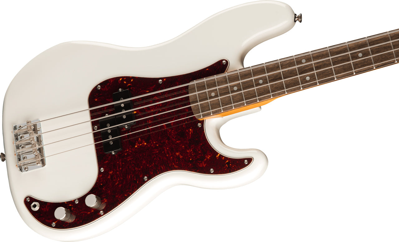 Squier Classic Vibe 60s Precision Bass, Laurel Fingerboard in Olympic White